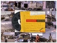 Moe Howards Kodachrome Super 8 Home Movie Film Reel From 1966 -- Labeled in Part Bombay Marketplace...Teheran Iran -- Run-Time Approx. 3:30 Minutes, Clip of Film Online at NateDSanders.com